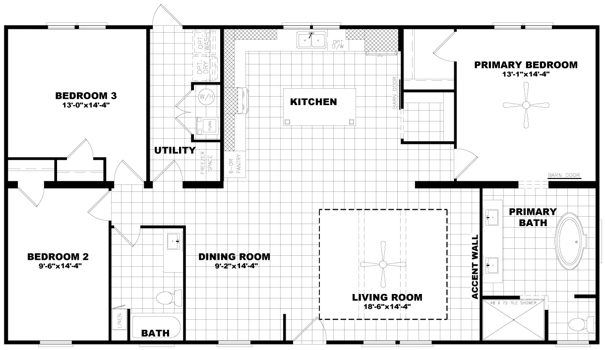 EZ Living Durango Floorplan