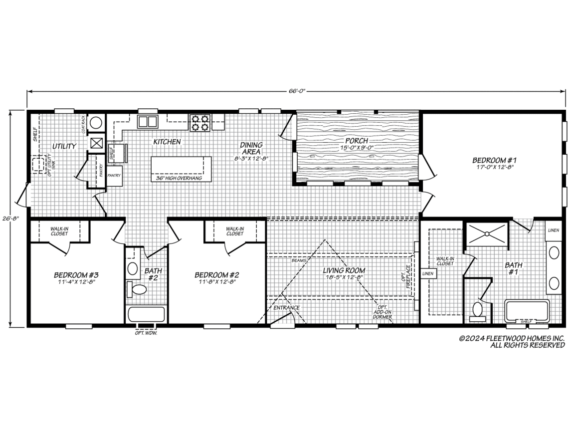 Outback By Fleetwood Floorplan