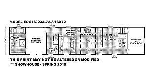 EDG16723A by Southern Energy Floorplan