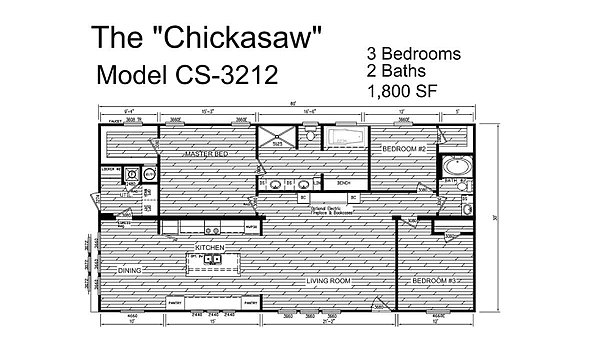 The Chickasaw By Timber CreeK Floorplan