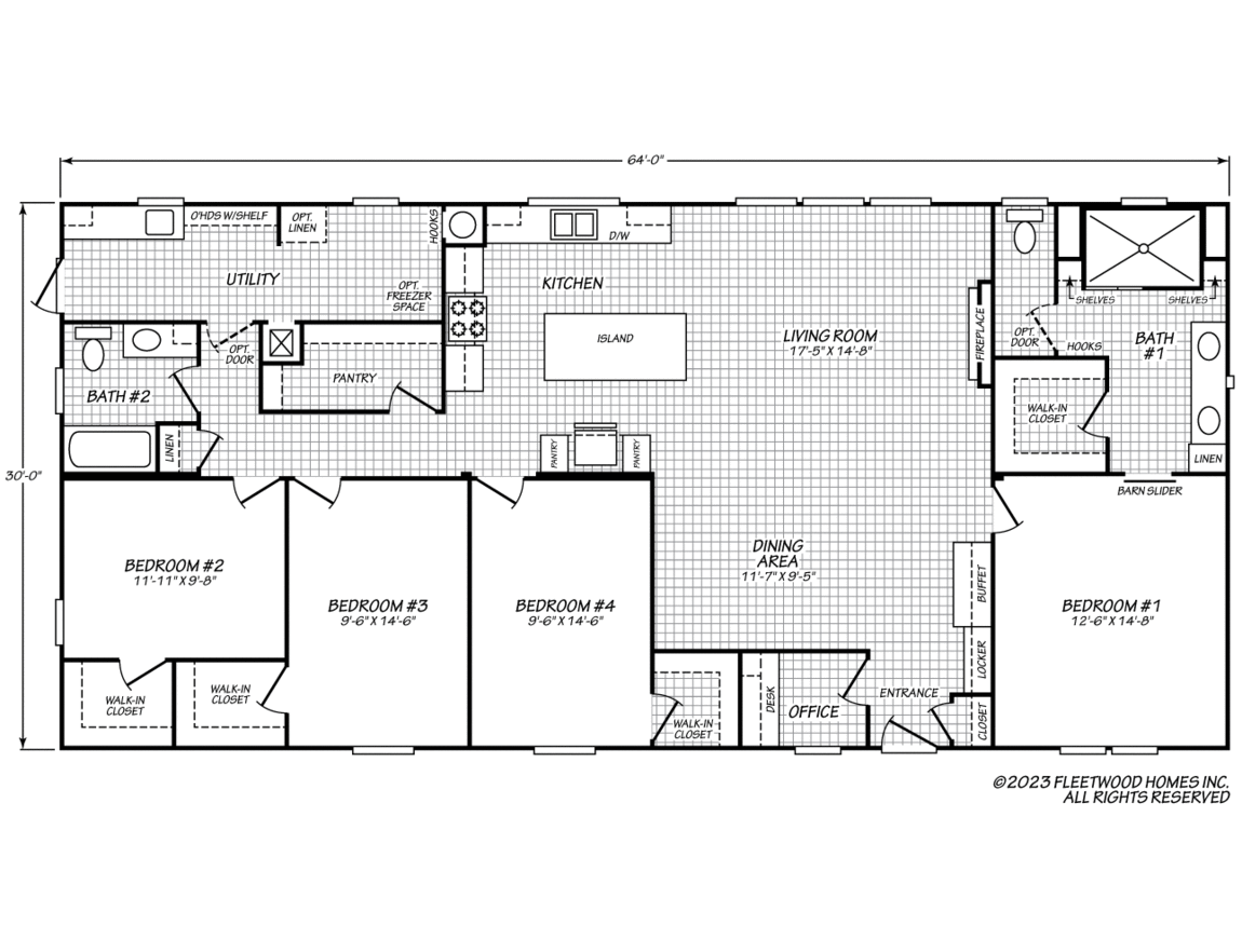 Excalibur by Fleetwood Floorplan