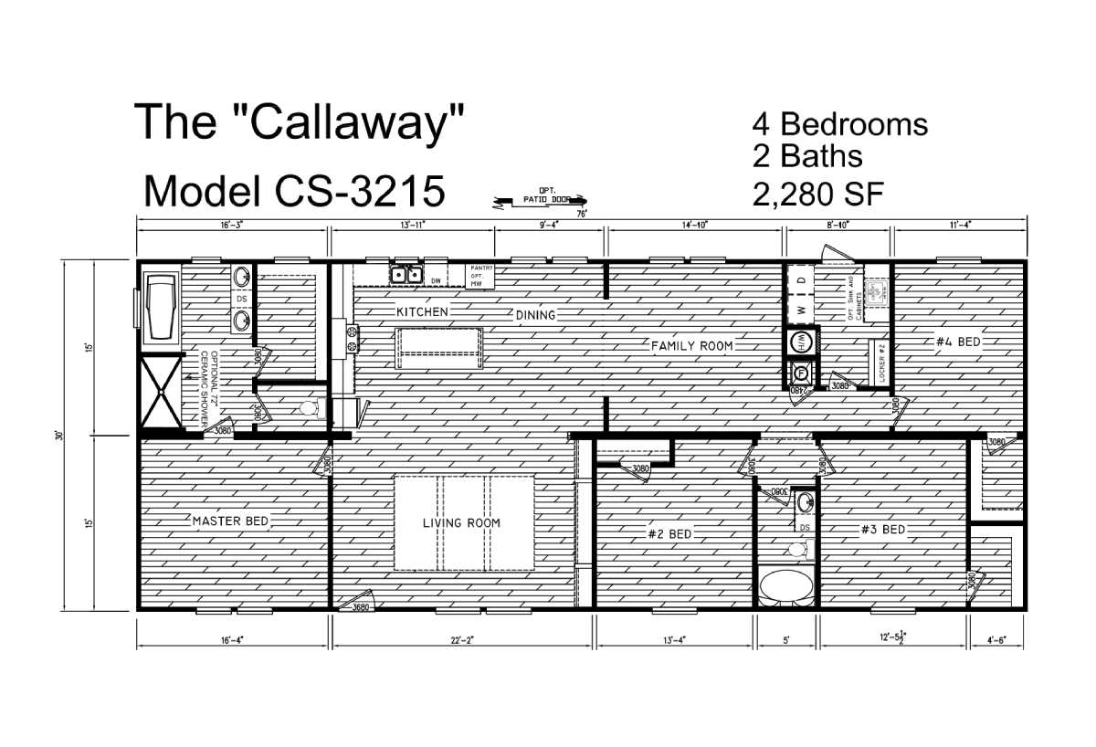 The Callaway By Timber Creek Floorplan