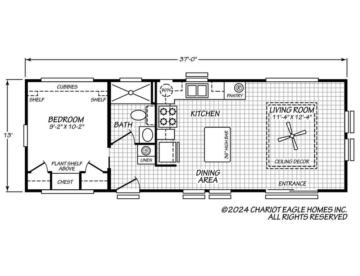 The Lake Charles Floorplan