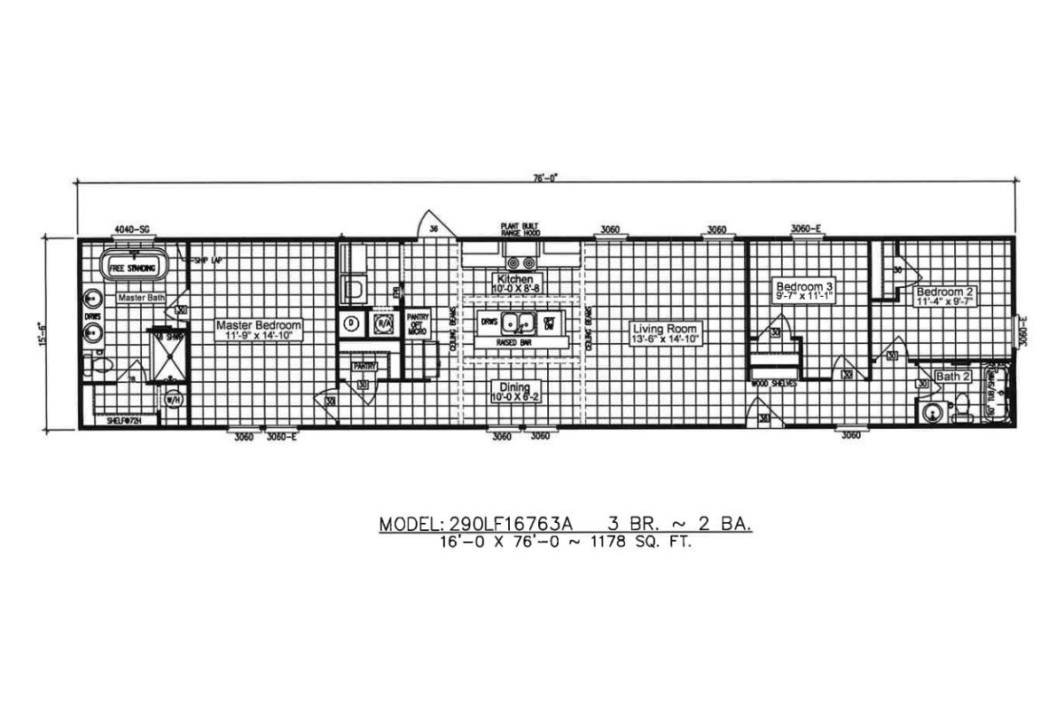 The Raven Floorplan