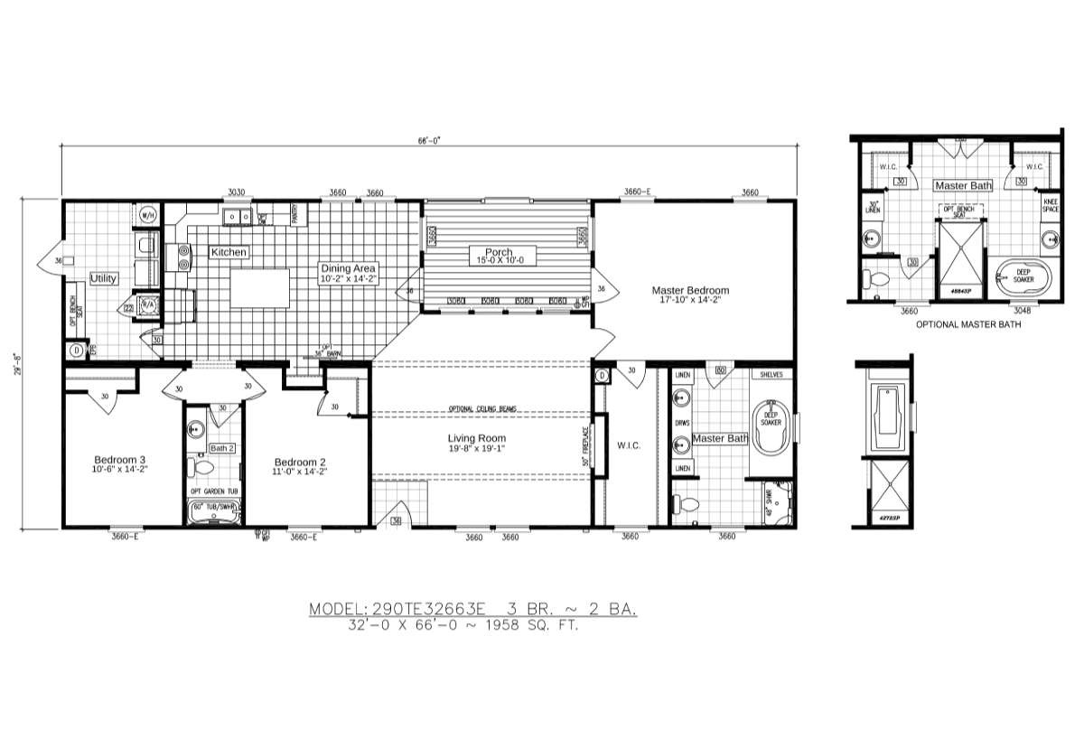 The Timberview Floorplan