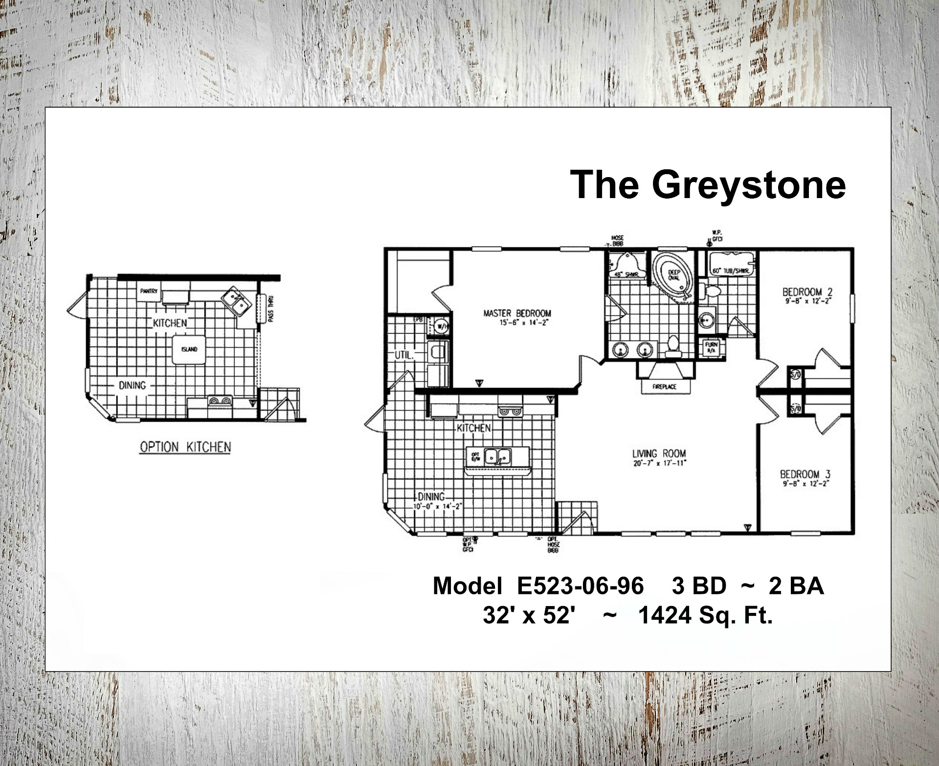 The Greystone Floorplan