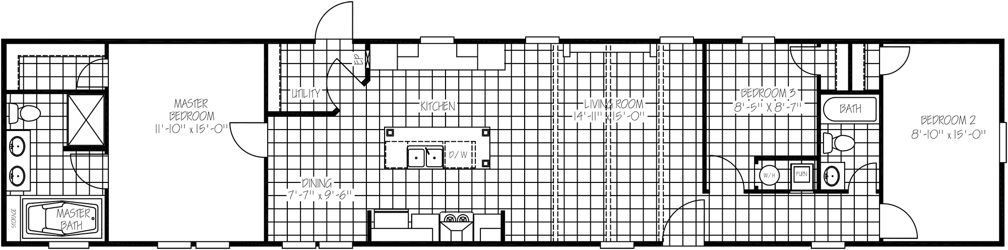 The Jackson  Floorplan