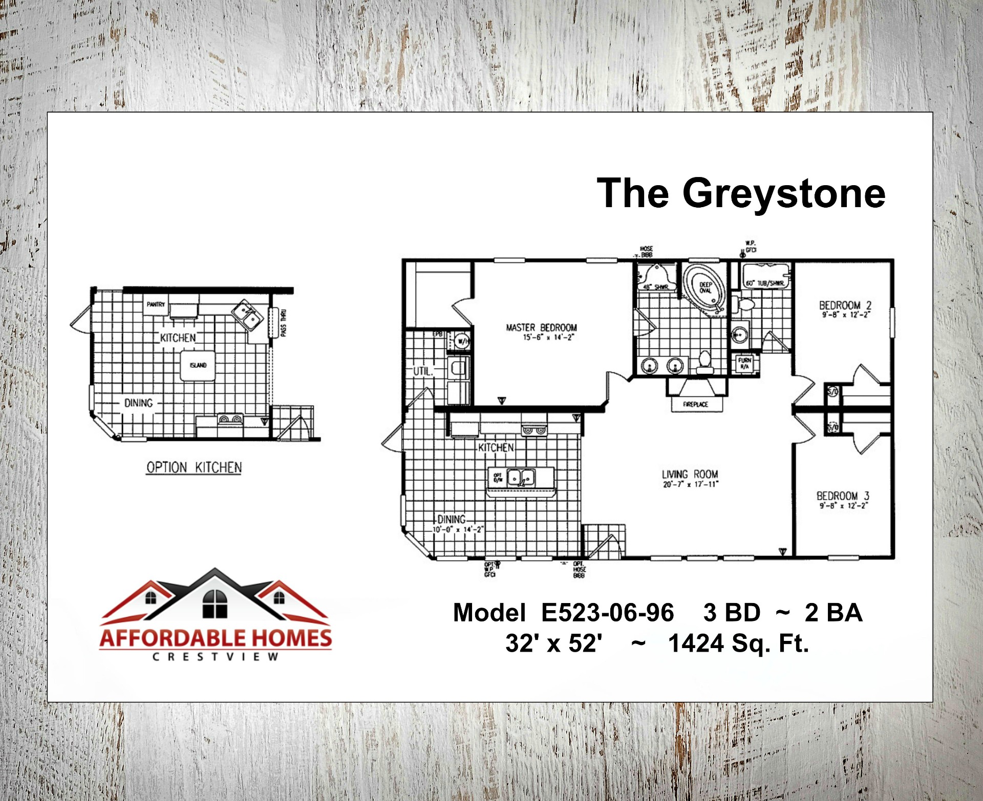 The Greystone Floorplan