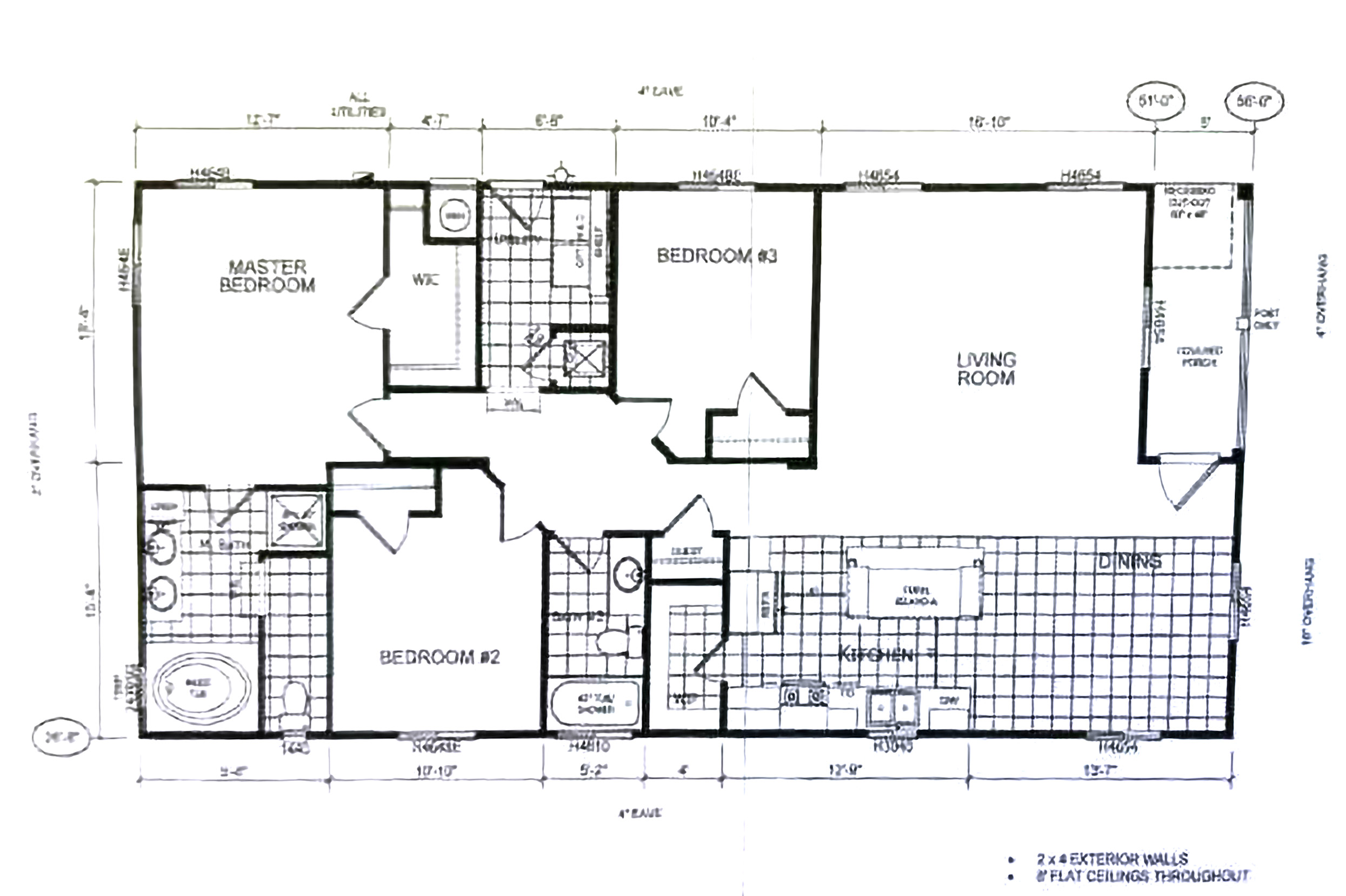 5 Star Homes - Residence 4 - Stanton, CA Floorplan