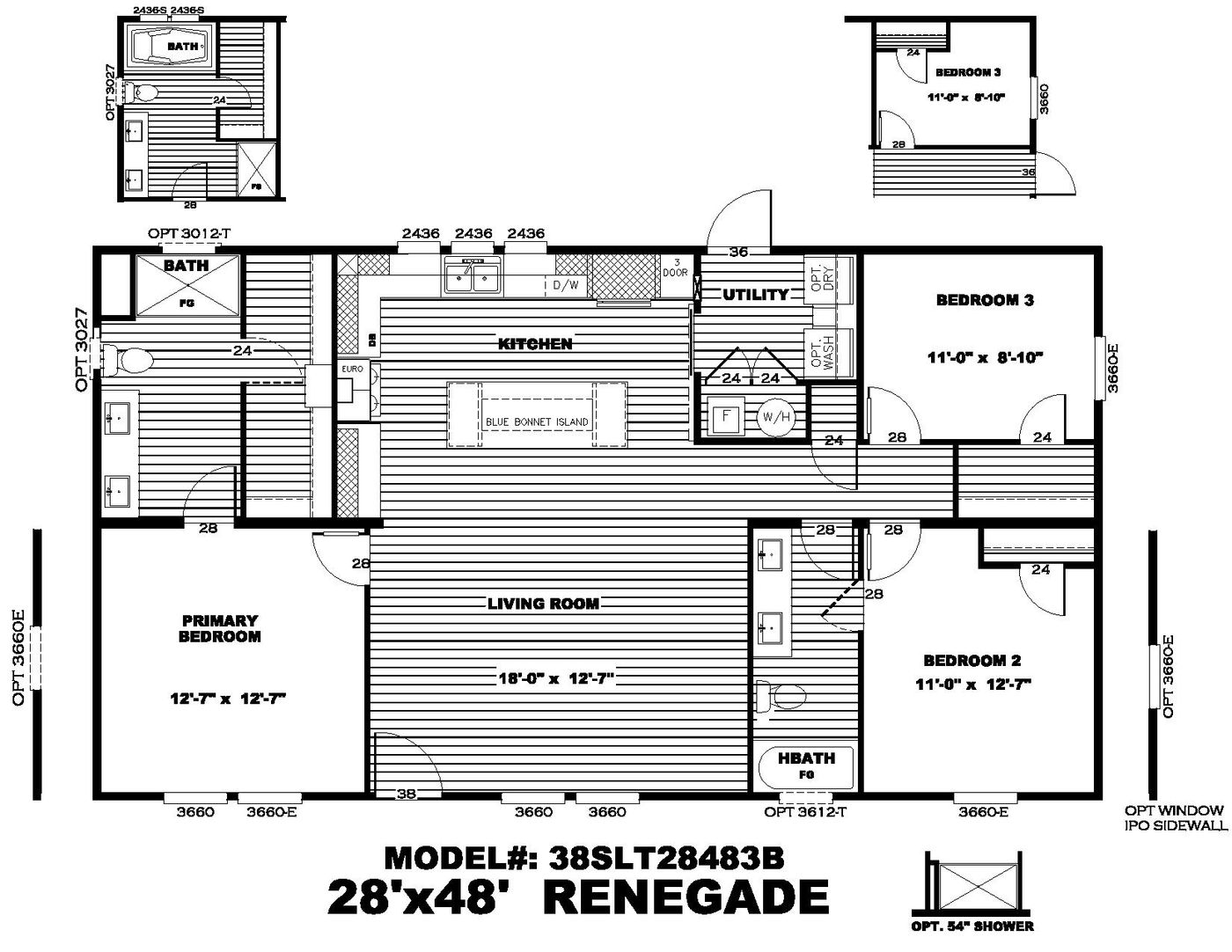 The Renegade Floorplan