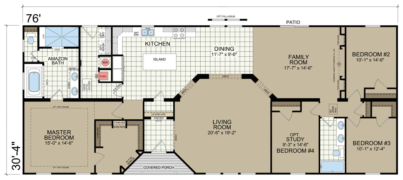 Tryon 3276-05 Floorplan