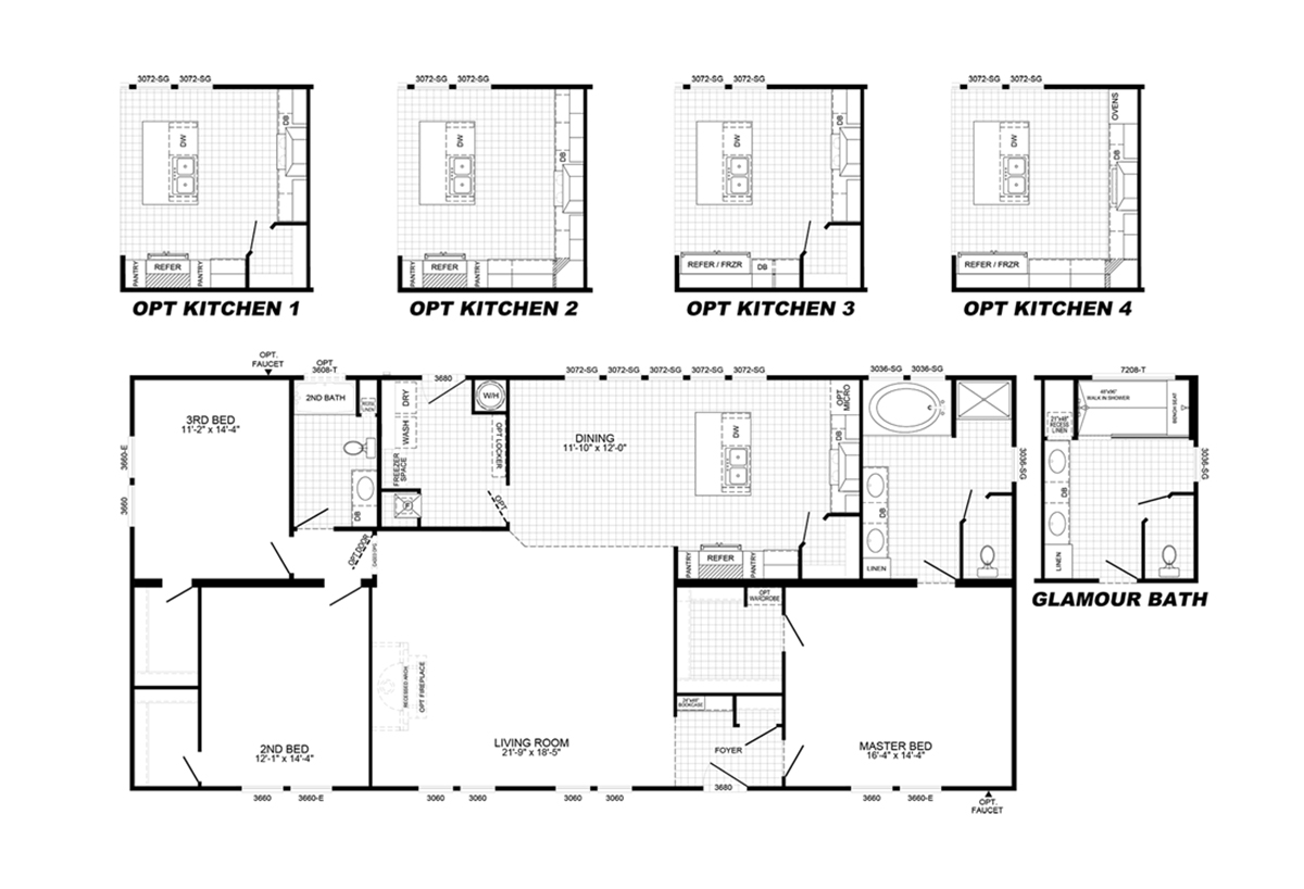 Platinum 6401 Floorplan