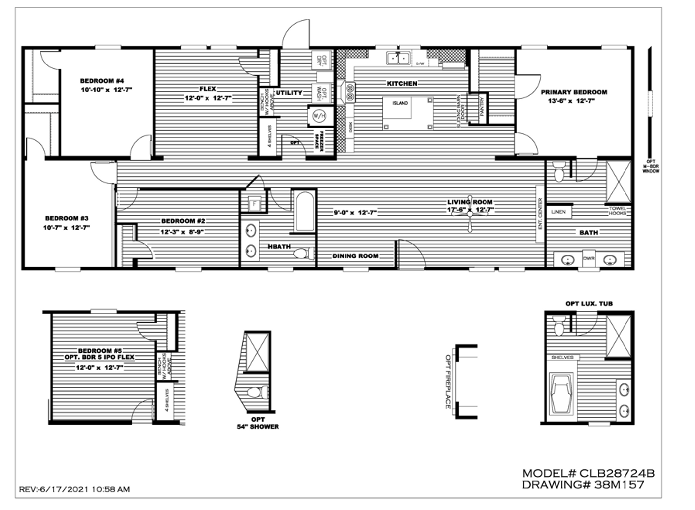 Lot 10 - Farmhouse 72 Floorplan